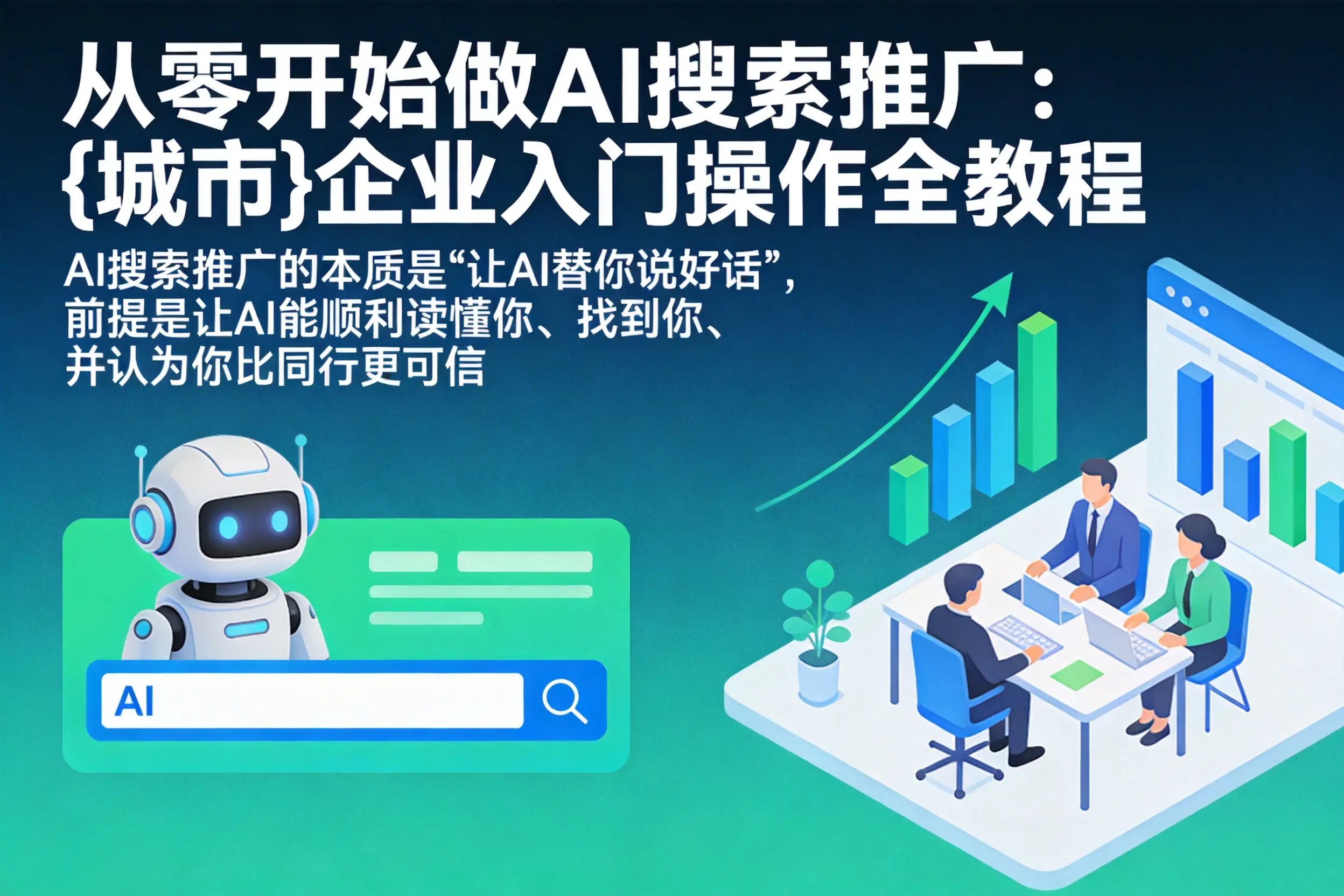 从零开始做AI搜索推广：太原企业入门操作全教程