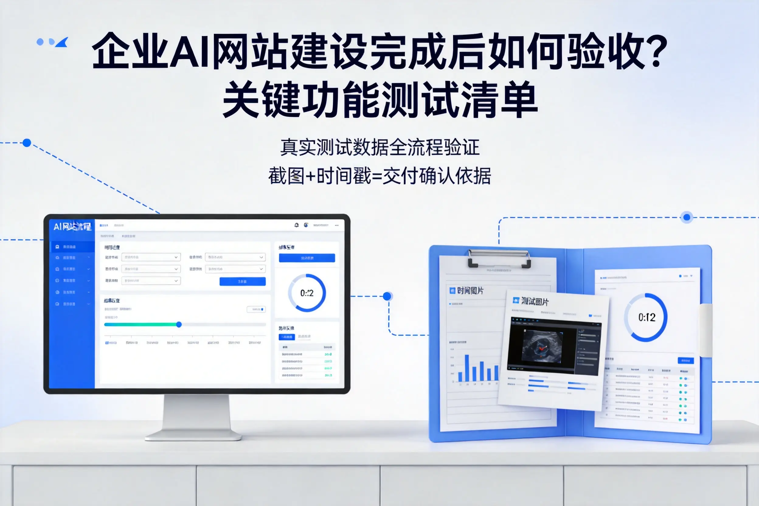 太原企业AI网站建设完成后如何验收?关键功能测试清单